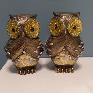 Cute Owl Decor Set